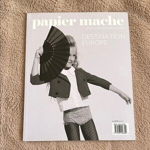 Papier Mache Children's Fashion Magazine